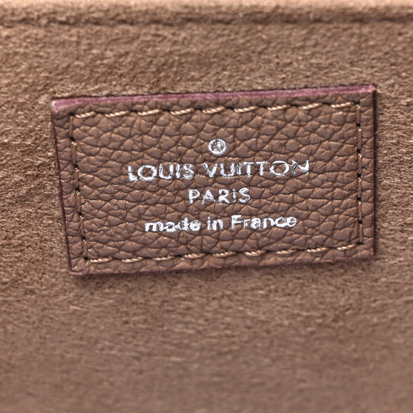 Soft Calfskin My Lockme Top Handle Taupe Glace