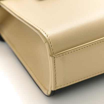 Saint Laurent Smooth Calfskin Manhattan Shoulder Bag Black Beige 7 of 8
