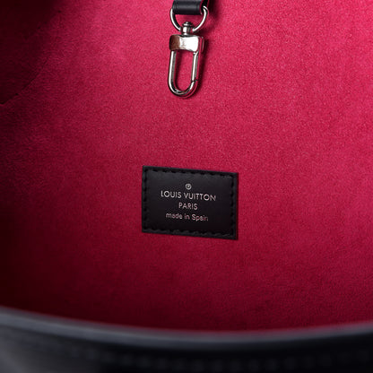 Louis Vuitton Epi Neverfull MM Black Hot Pink 7 of 11