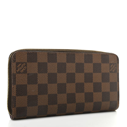Louis Vuitton Damier Ebene Illustre Zippy Wallet Violet 3 of 12