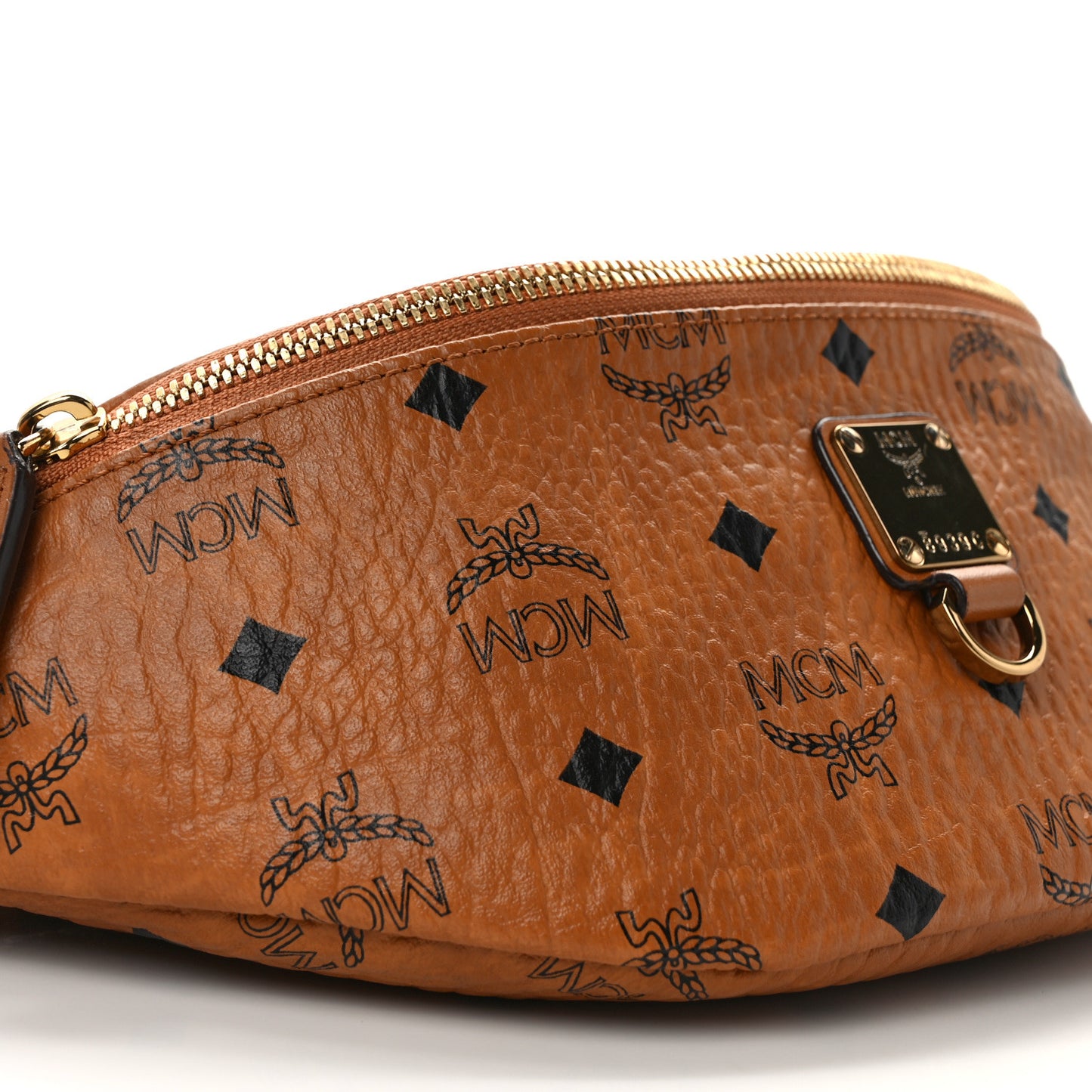 Visetos Medium Fusten Belt Bag Cognac
