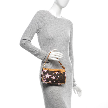 Louis Vuitton Monogram Cherry Blossom Pochette Accessories Brown 2 of 6