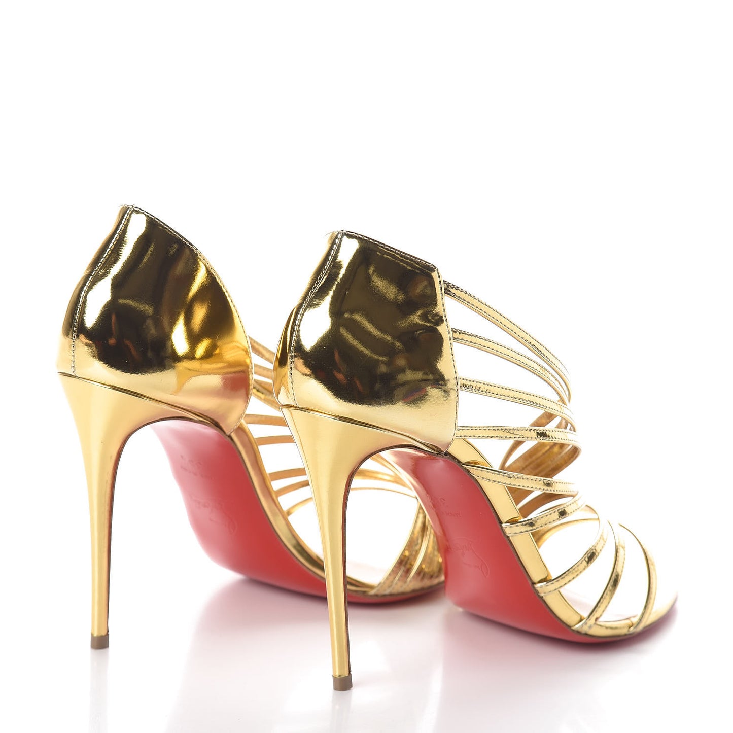 Specchio Norina 100 Sandals 38.5 Gold