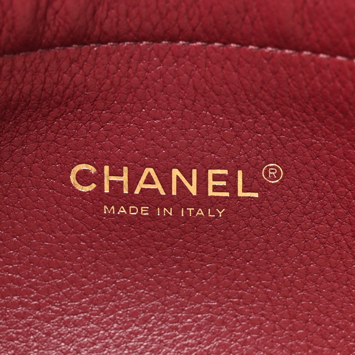 Chanel Grained Calfskin Stitched Urban Essentials Shopping Bag Dark Burgundy 6 of 11