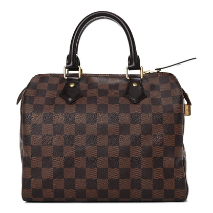 Louis Vuitton Damier Ebene Speedy 25 1 of 14