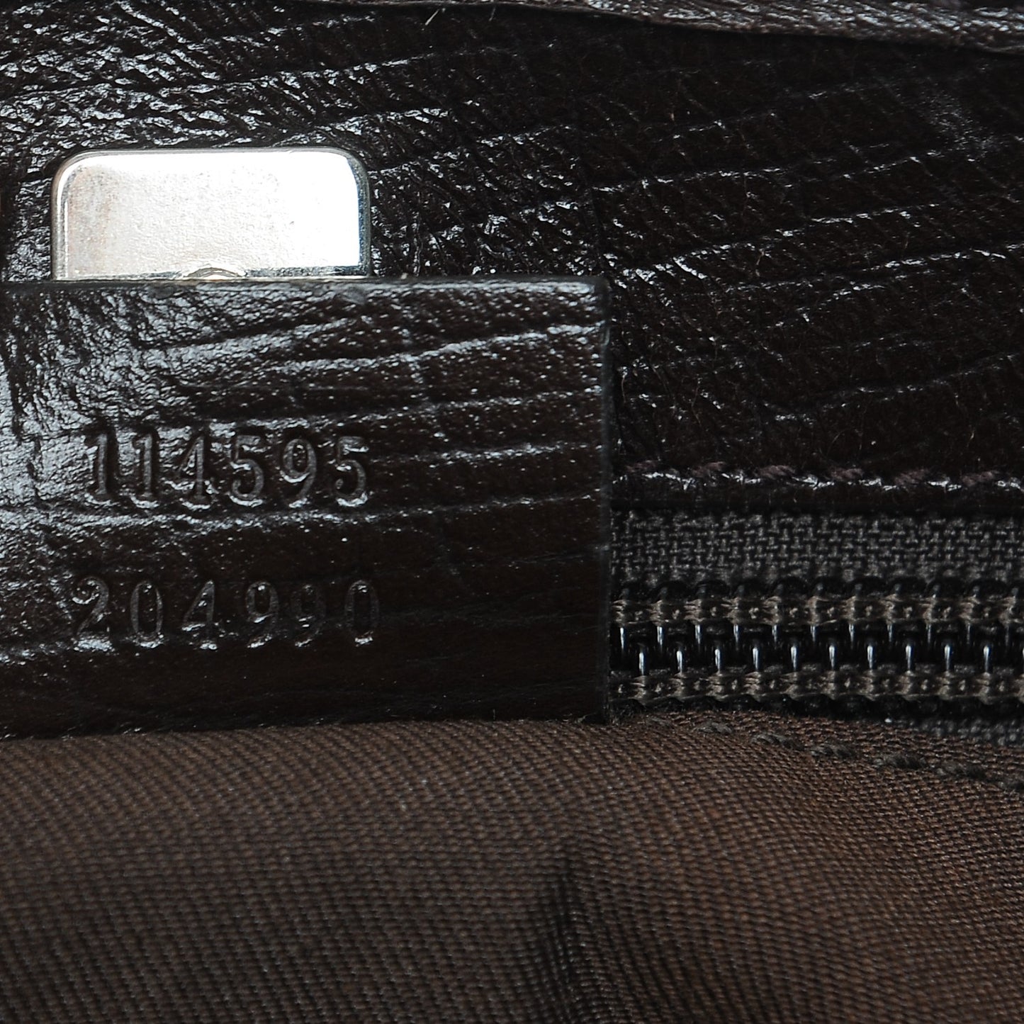 GG Plus Monogram Medium Joy Tote Dark Brown