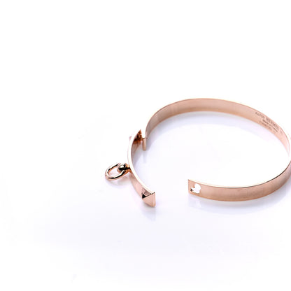 Hermes 18K Yellow Gold PM Collier De Chien Bracelet LG 6 of 7
