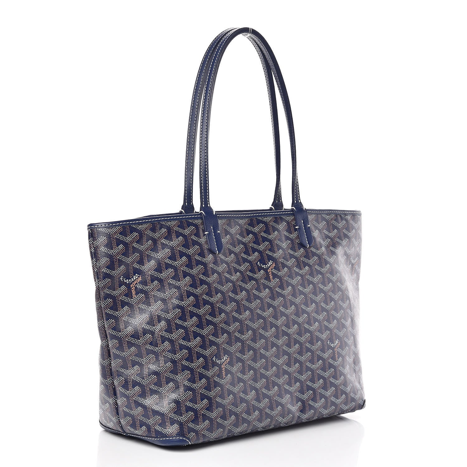 Goyard Goyardine Artois PM Navy 3 of 10