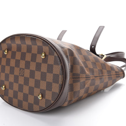 Louis Vuitton Damier Ebene Marais Bucket 23 12 of 13