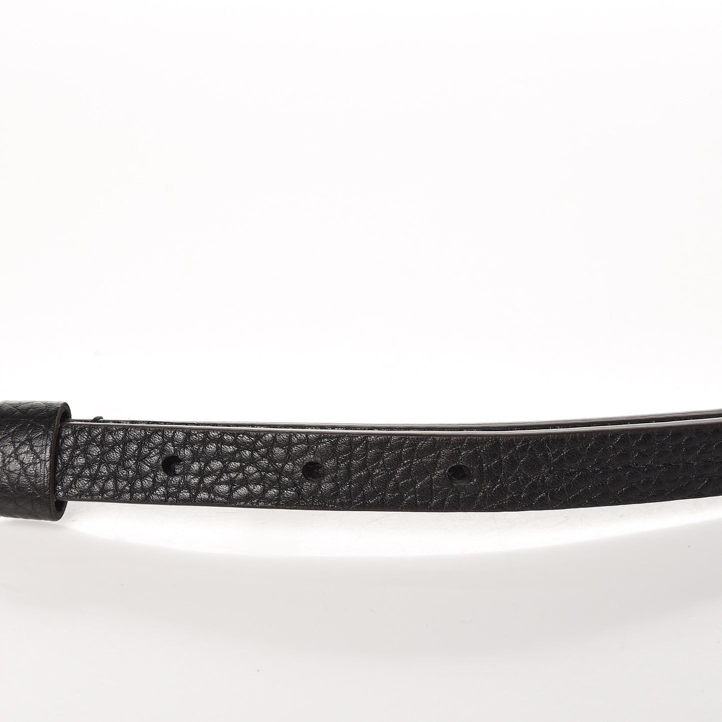 Calfskin Adjustable Retiro NM Shoulder Strap Black