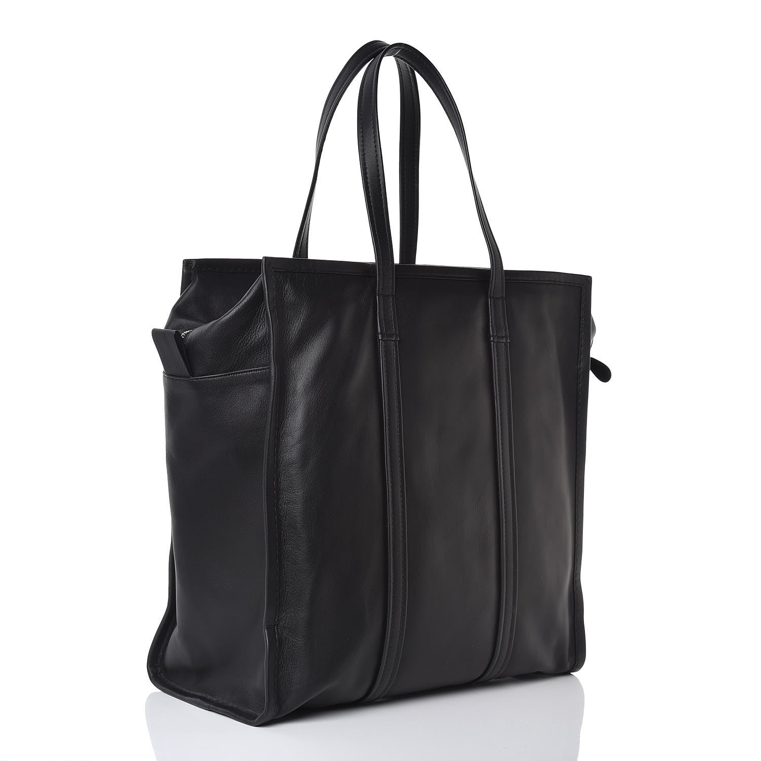 Balenciaga Agneau Medium Bazar Shopper Tote Black 3 of 7