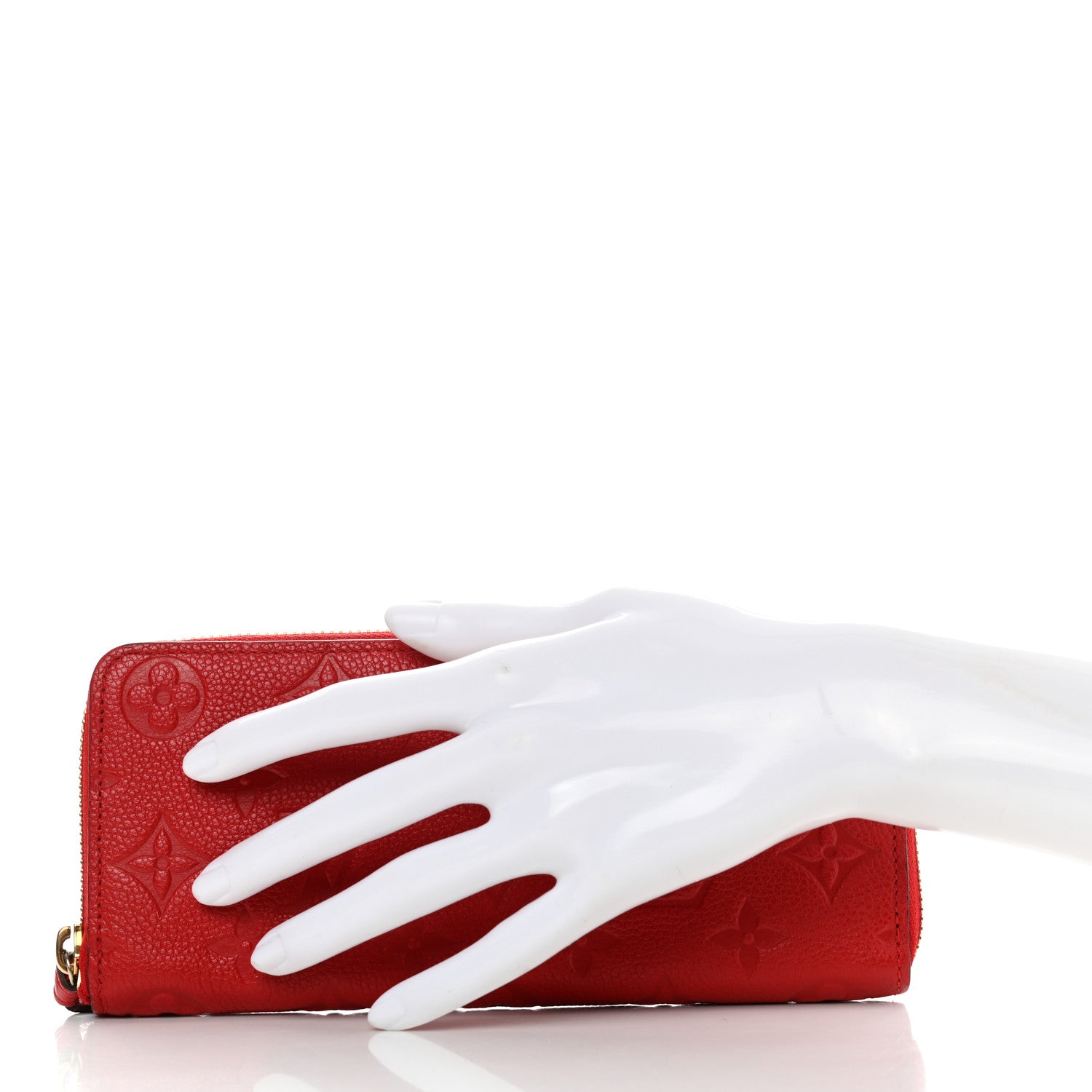 Louis Vuitton Empreinte Clemence Wallet Cherry 2 of 8