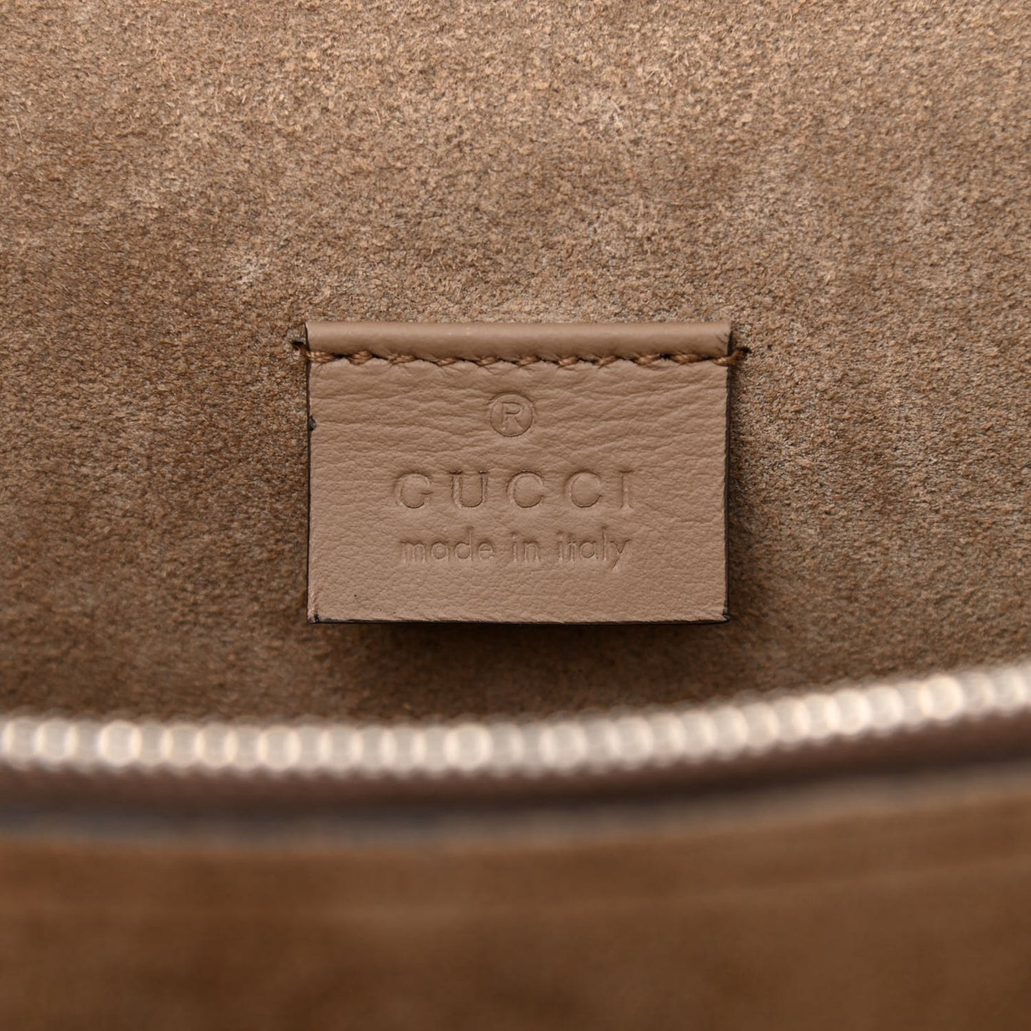 GG Supreme Monogram Medium Dionysus Shoulder Bag Taupe