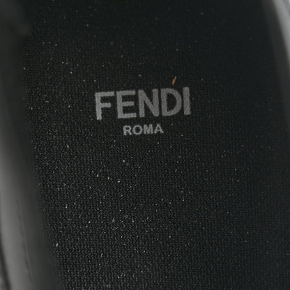 Fendi Calfskin Rubber Fendi Force Chelsea Boots 42 Black 7 of 9