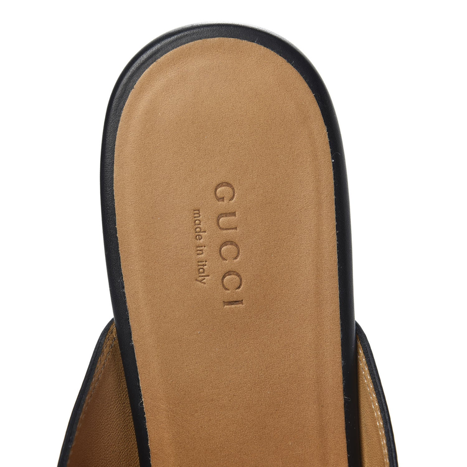 Gucci Calfskin Womens Princetown Slippers 40 Black 6 of 10