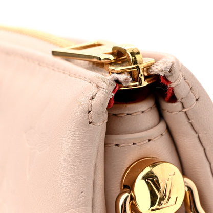 Louis Vuitton Lambskin Embossed Monogram Fall In Love Coussin PM Dragée Light Pink 12 of 12