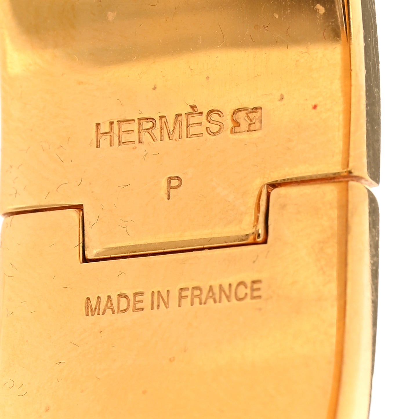 Enamel Wide Clic Clac H Bracelet PM Black