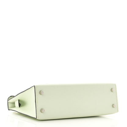 Hermes Epsom Mini Kelly Sellier 20 Vert Fizz 4 of 10