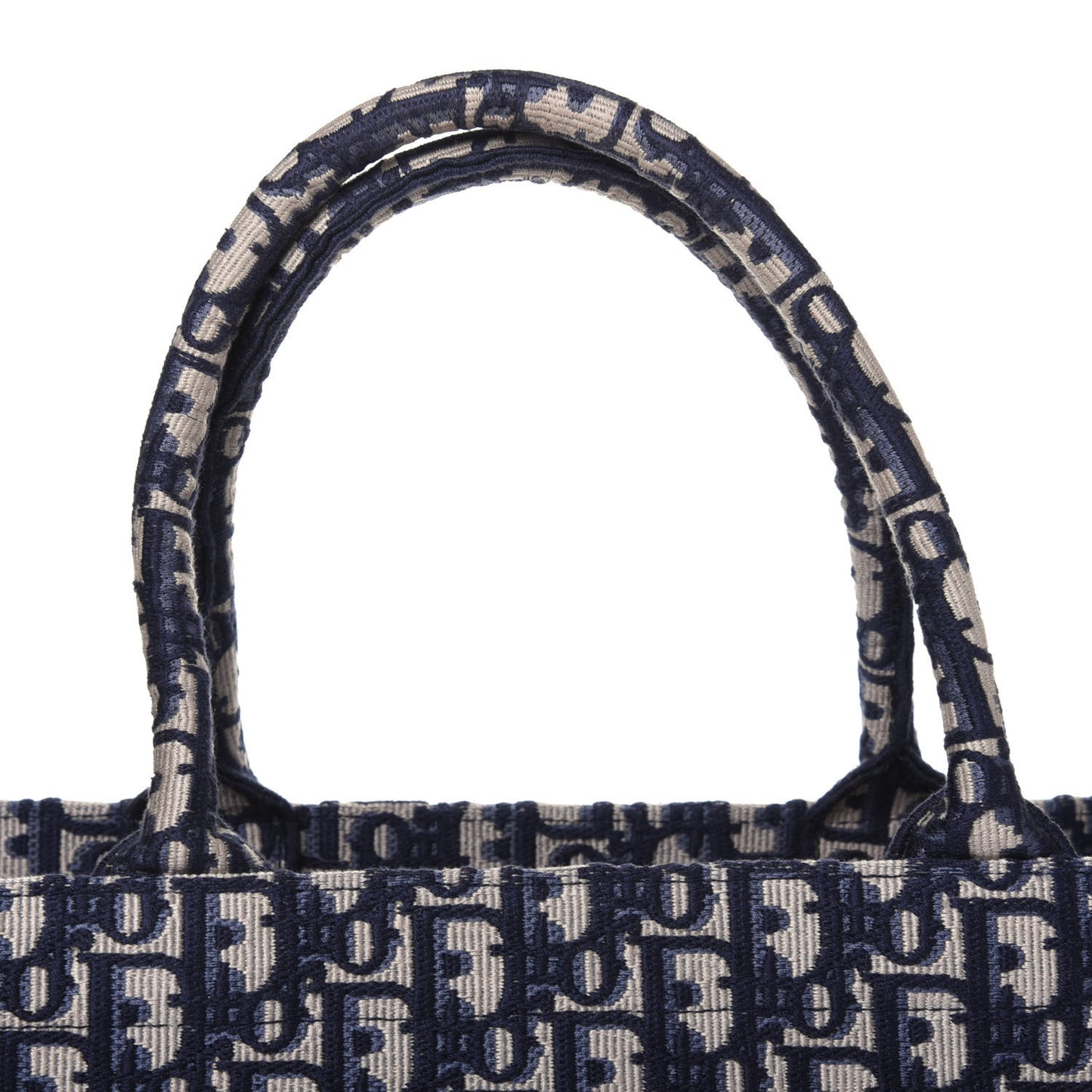 Oblique Medium Book Tote Blue Multicolor