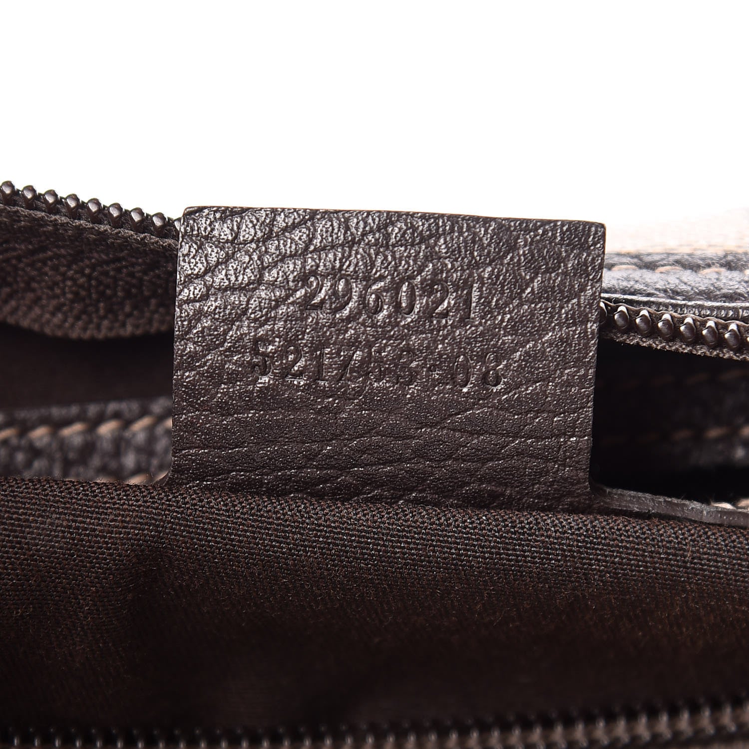 Gucci Crystal Monogram Medium Joy Boston Dark Brown 9 of 10