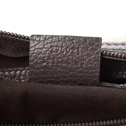Gucci Crystal Monogram Medium Joy Boston Dark Brown 9 of 10