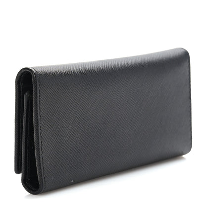 Prada Saffiano Metal 6 Key Holder Black 3 of 8