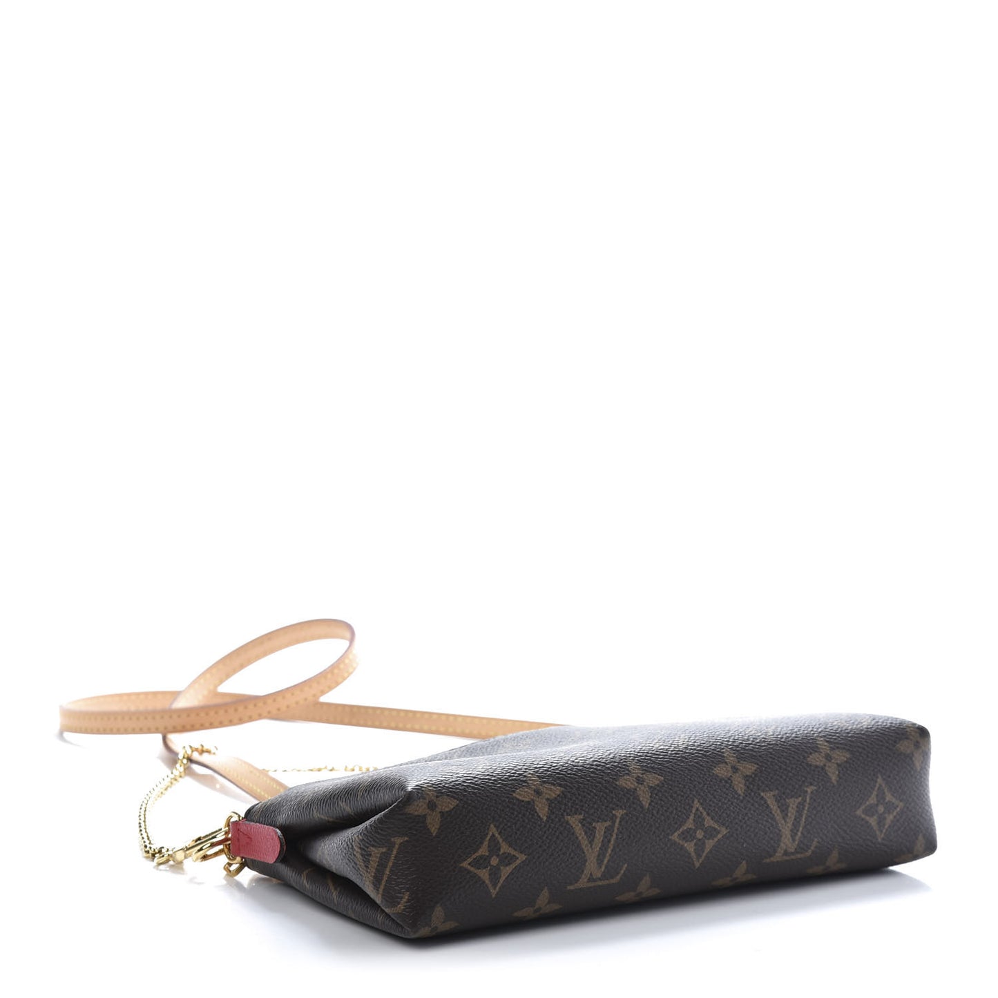 Monogram Pallas Clutch Cherry