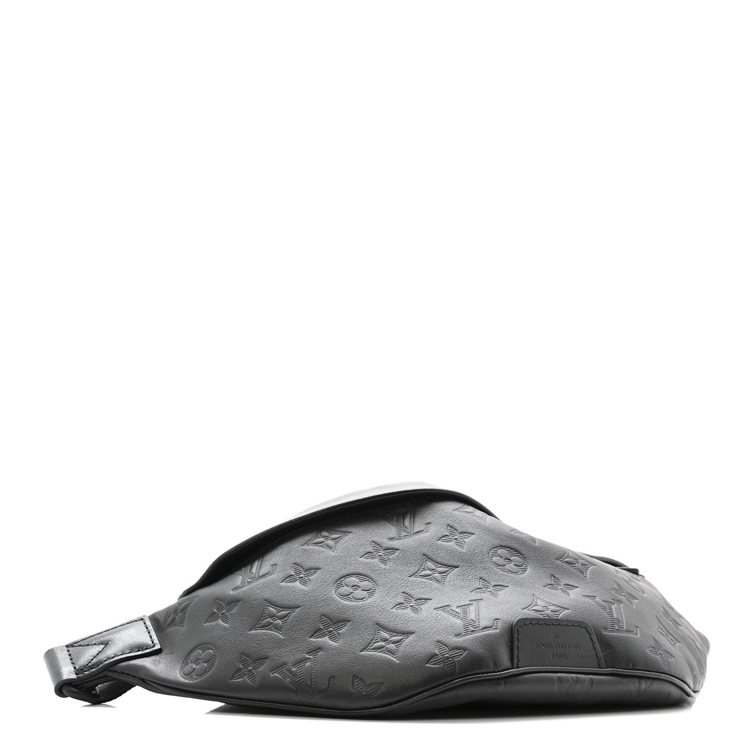 Louis Vuitton Calfskin Monogram Shadow Discovery Bumbag Black 4 of 10