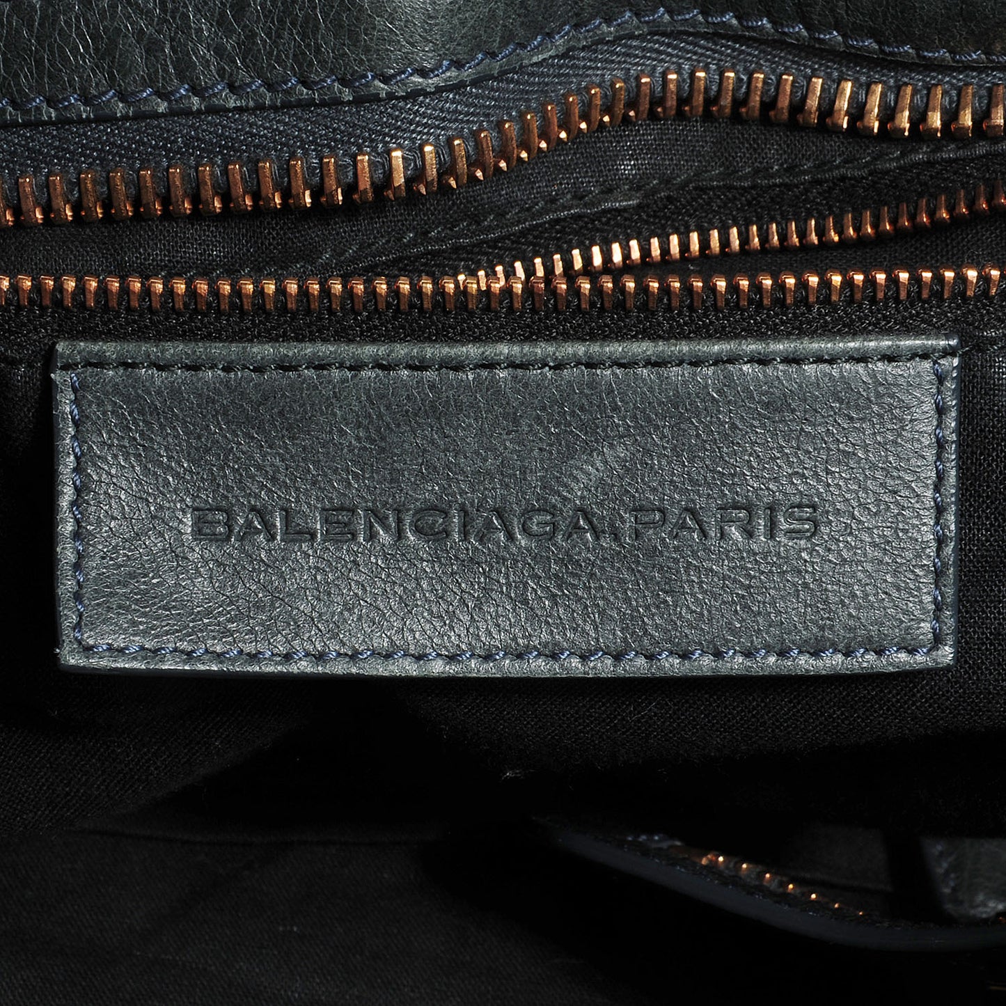 Agneau Giant 21 Rose Gold Hardware City Anthracite