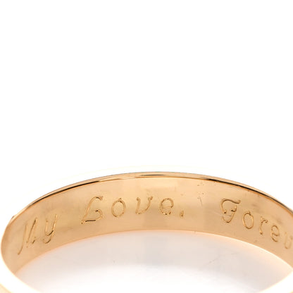 Cartier 18K Yellow Gold 3.5mm LOVE Wedding Band Ring 51 5.75 4 of 4
