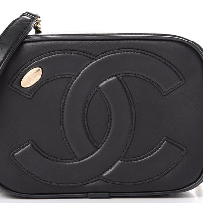Chanel Calfskin CC Mania Camera Case Black 7 of 9
