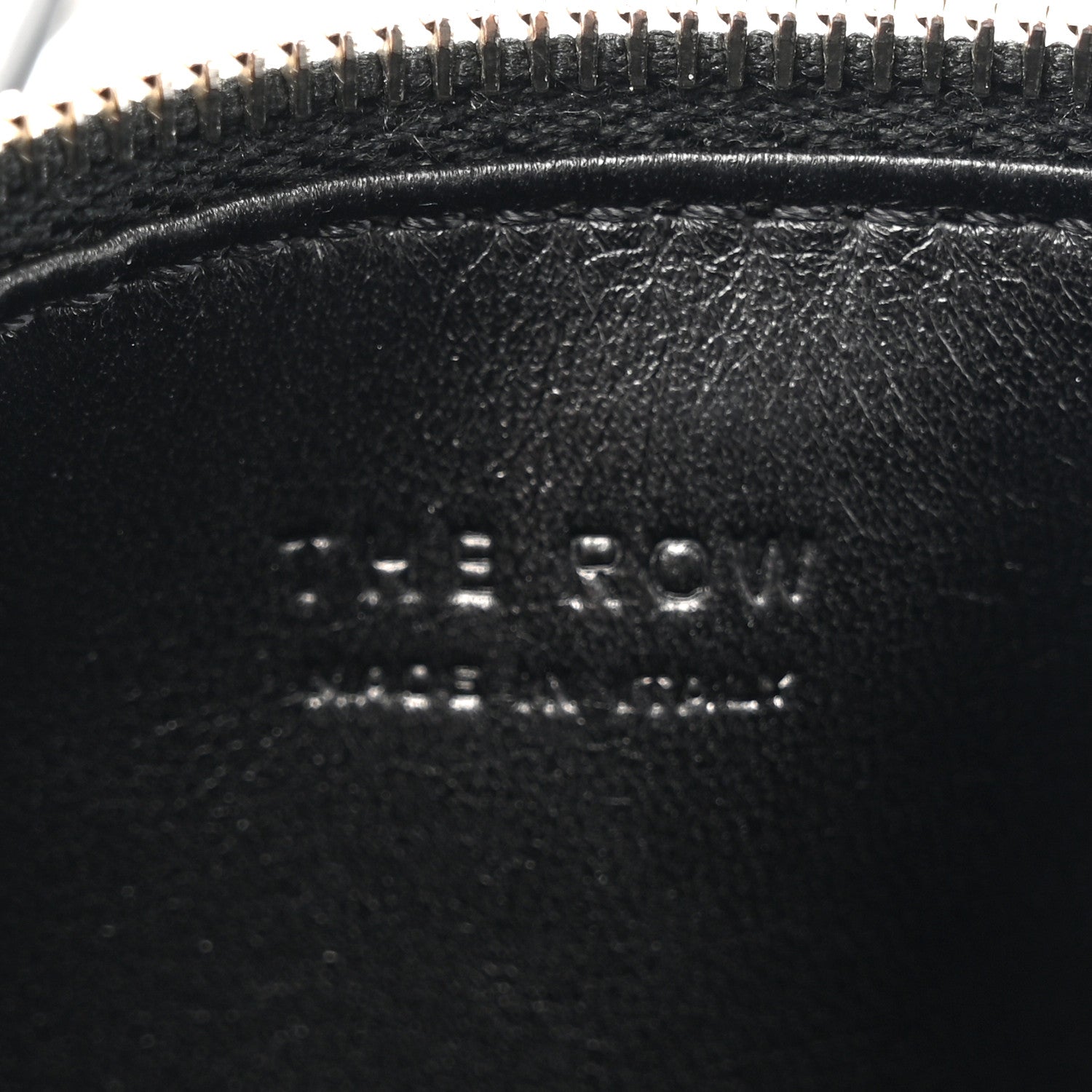 The Row Grained Calfskin 90's Bag Black 6 of 9