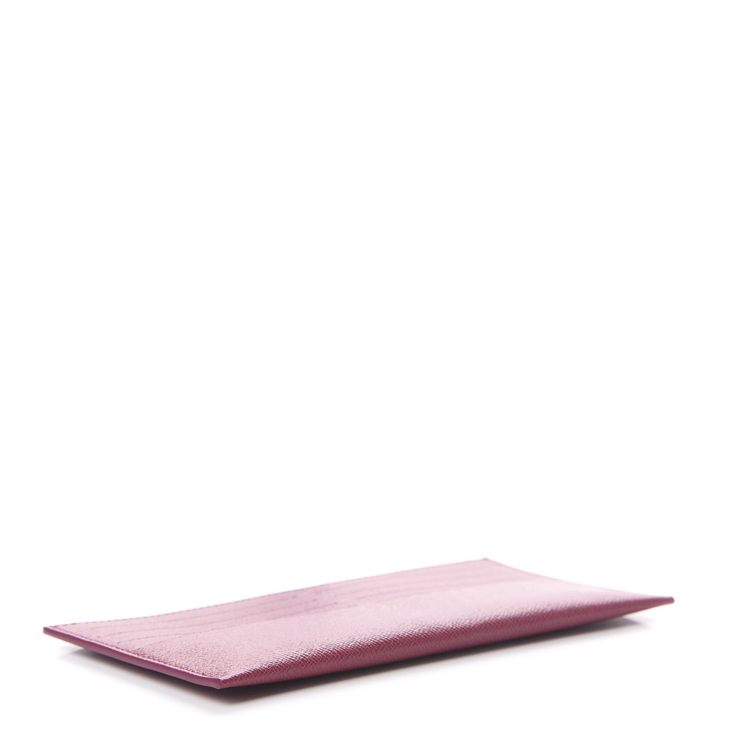 Calfskin Felicie Card Holder Insert Fuchsia