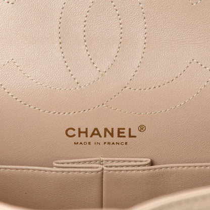 Chanel Aged Calfskin Quilted 2.55 Reissue 226 Flap Light Beige 11 of 14
