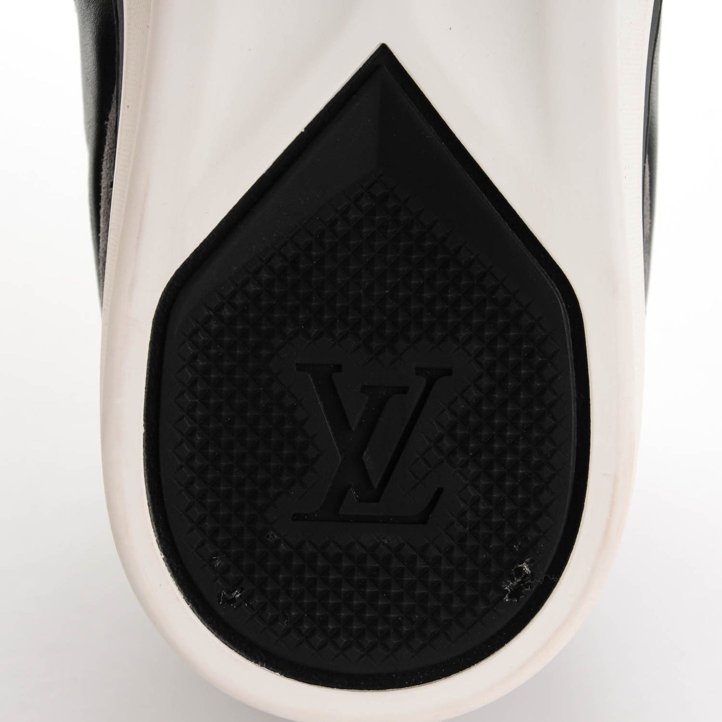 Damier Graphite Rope Twister Slip On 7 White