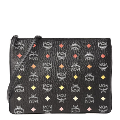 MCM Skyoptic Visetos Crossbody Pouch Spectrum Diamond Black 1 of 7