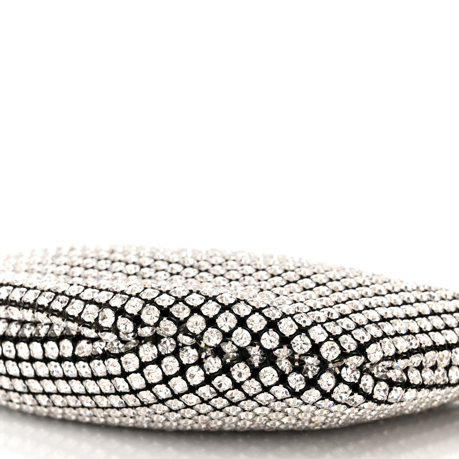 Alexander Wang Mesh Crystal Wanglock Fortune Cookie Bag Black 9 of 9