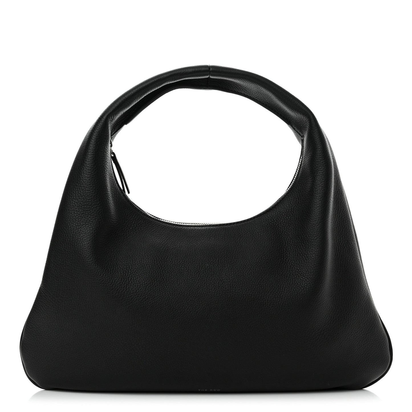 Grained Calfskin Small Everyday Shoulder Bag Black