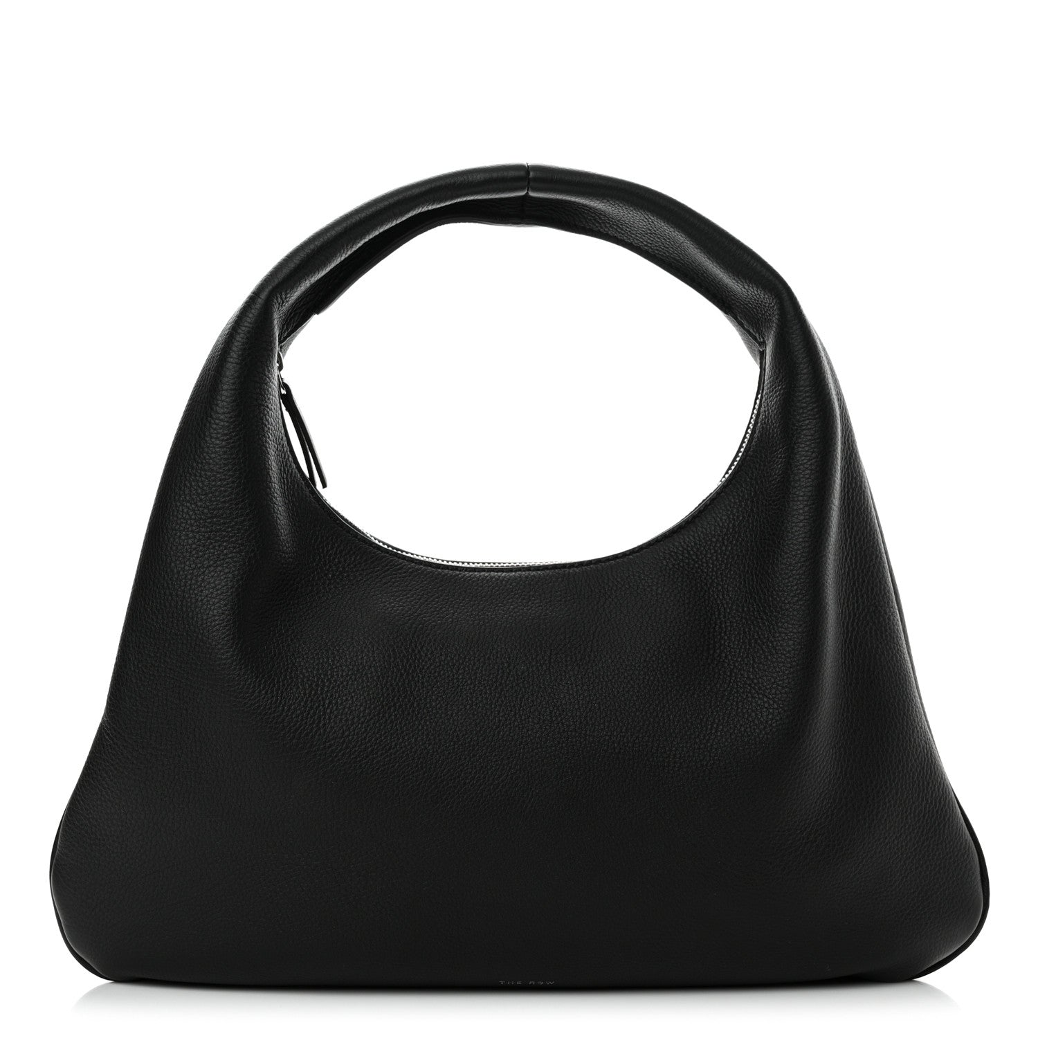 The Row Grained Calfskin Small Everyday Shoulder Bag Black 1 of 10