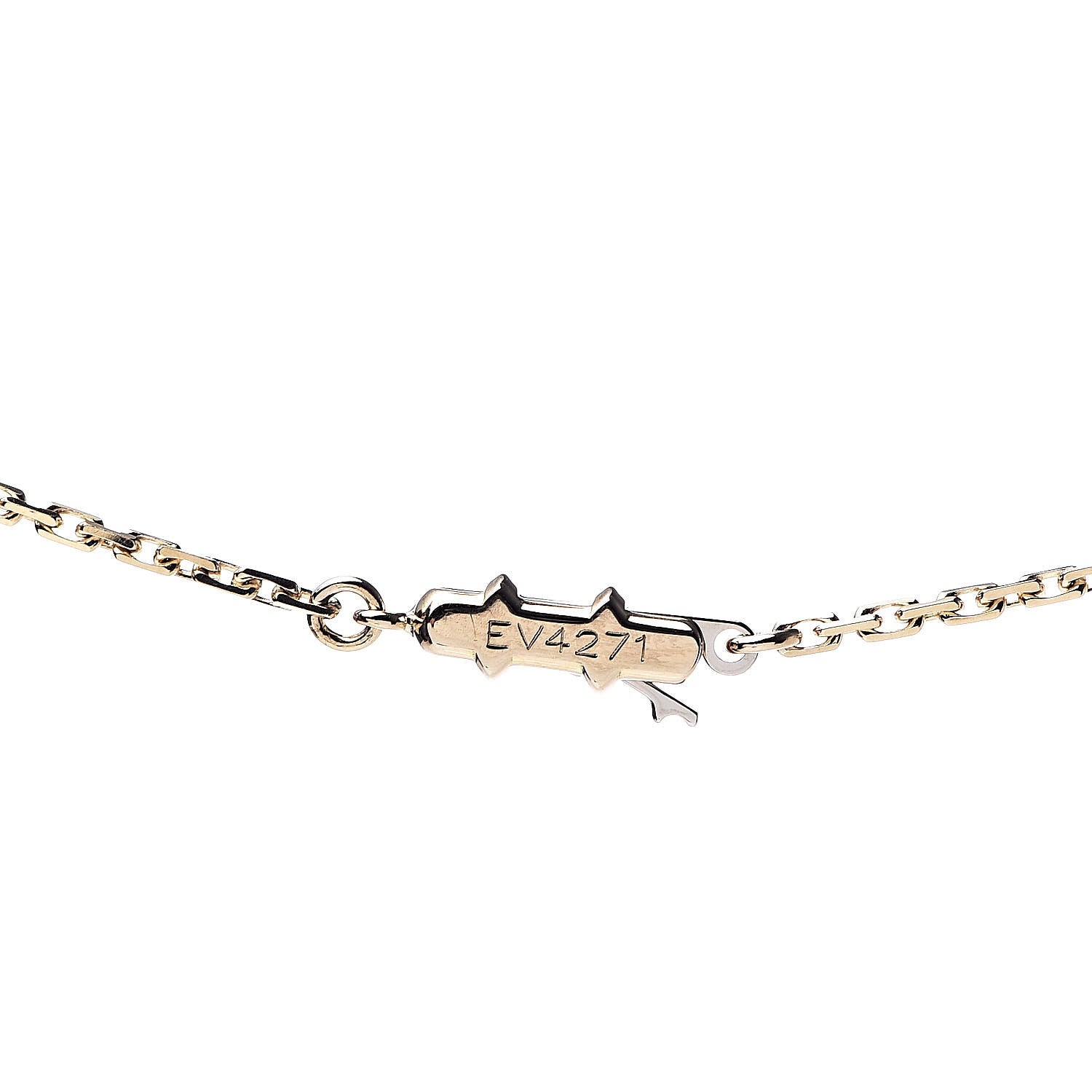 Cartier 18K Yellow Gold LOVE Drop Necklace 5 of 7