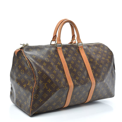 Louis Vuitton Monogram Keepall 50 2 of 8