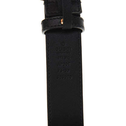 Gucci Calfskin Double G 30mm Belt 75 30 Black 3 of 8
