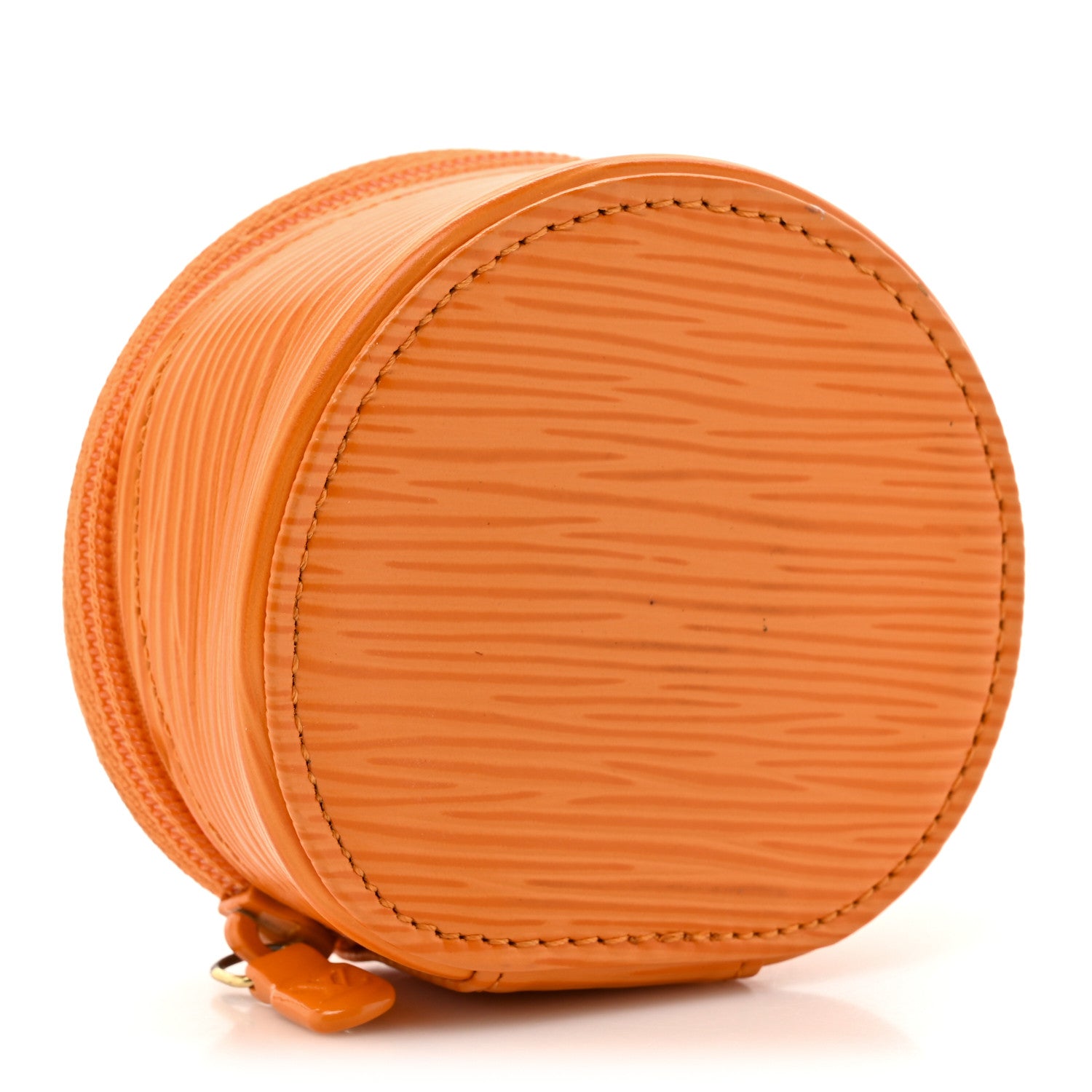 Louis Vuitton Epi Ecrin Bijoux 10cm Jewelry Box Mandarin 4 of 7