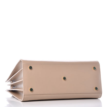 Saint Laurent Calfskin Small Sac De Jour Dark Beige 4 of 13