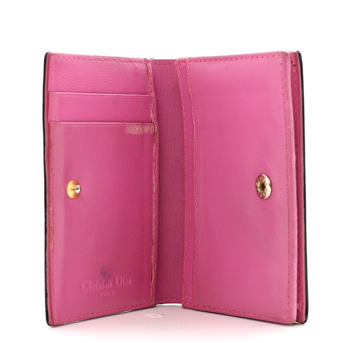 Patent Ultimate Card Holder Black Pink