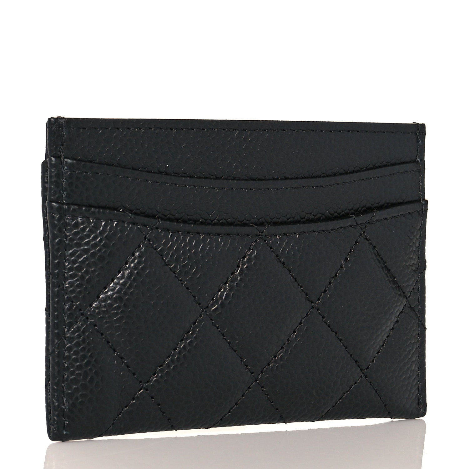 Chanel Caviar Quilted Card Holder Black 3 of 11