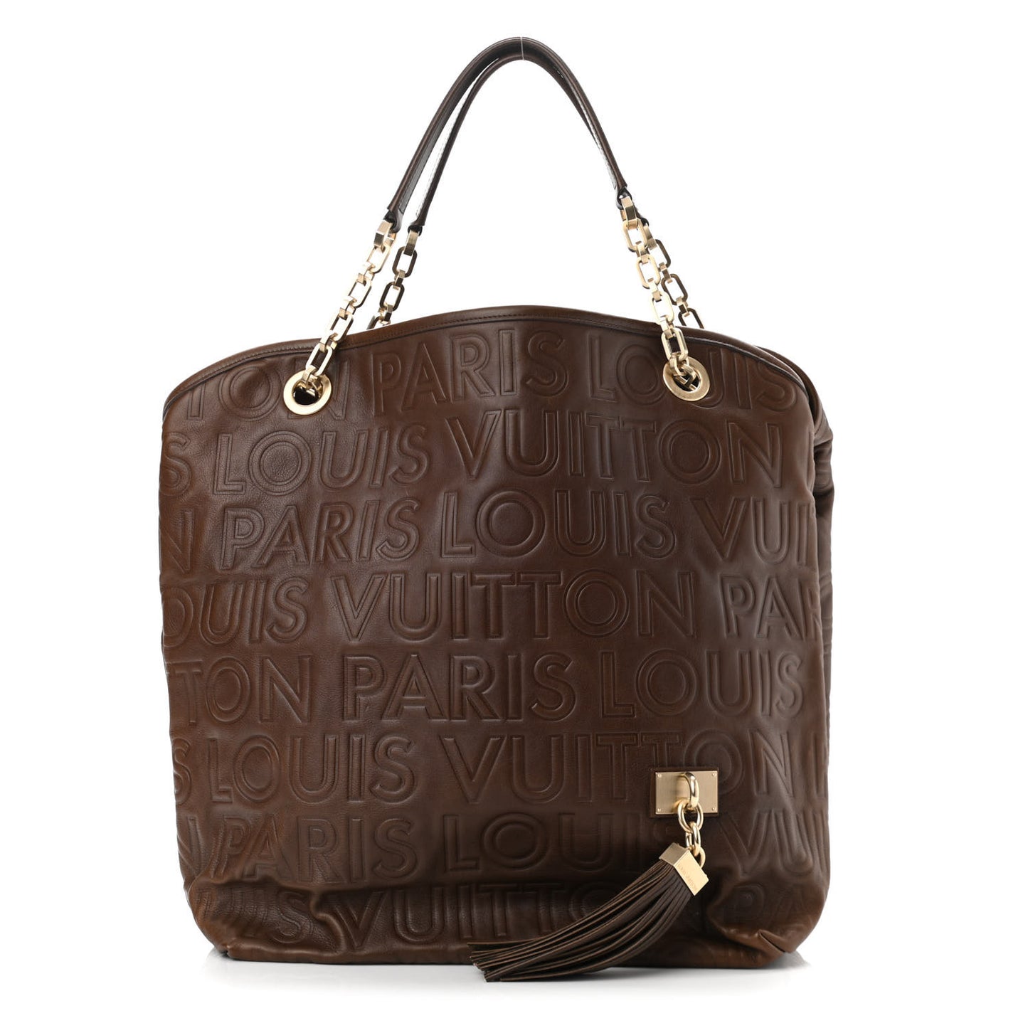 Monogram Paris Souple Whisper GM Chocolate