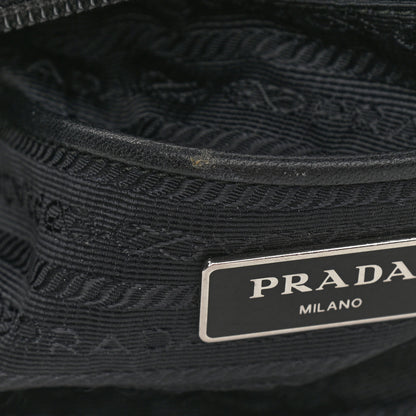 Prada Tessuto Nylon Messenger Bag Black 10 of 11