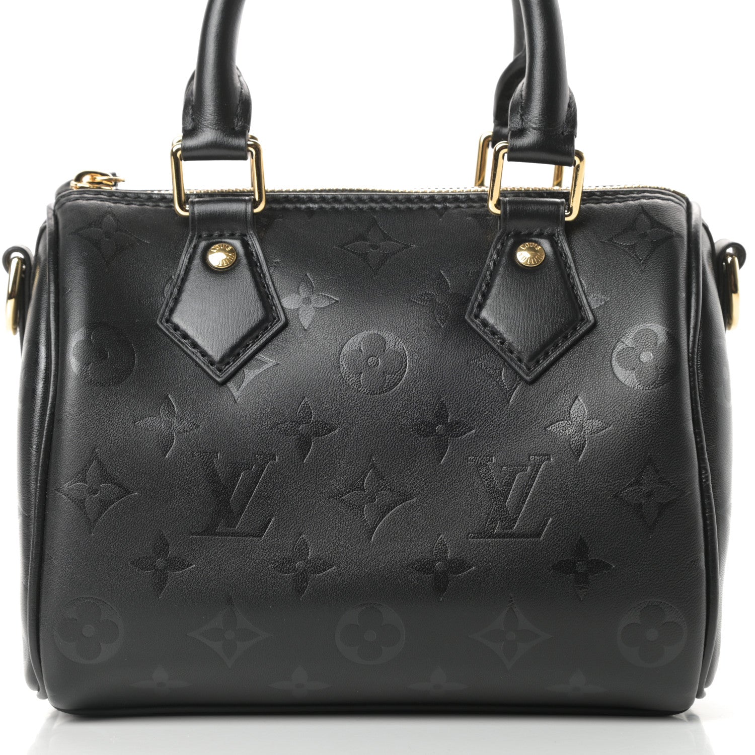 Louis Vuitton Monogram Ink Speedy BB Black 8 of 10