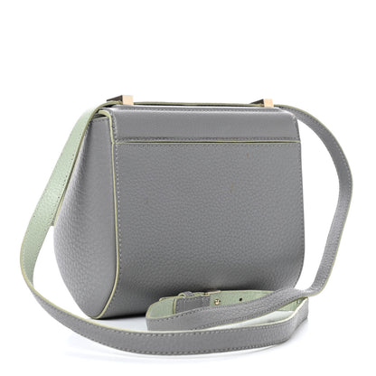 Givenchy Textured Calfskin Mini Pandora Box Chain Crossbody Bag Grey 3 of 16